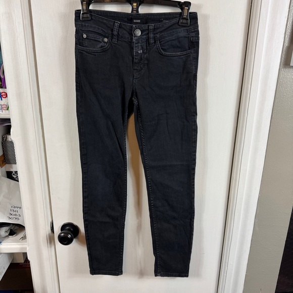 CLOSED Baker Gray Skinny Jeans Women’s Size 24 | Italian Stretch Denim - Picture 2 of 9